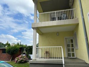 Balkón nebo terasa v ubytování Bubble Apartman + 1 fotografie