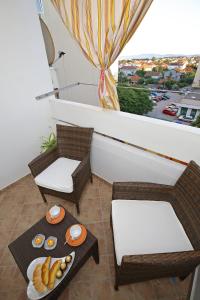 En balkong eller terrasse på Apartment Julija