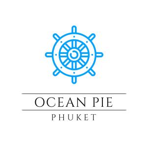 un’immagine del logo di un’unità di trasporto di torte oceaniche di Ocean Pie Phuket a Rawai Beach