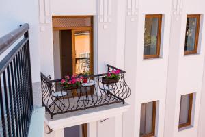 Balkón nebo terasa v ubytování Hotel Hana