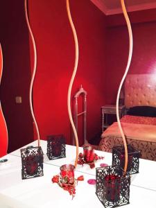 Uma cama ou camas num quarto em Alojamento Local S. Bartolomeu