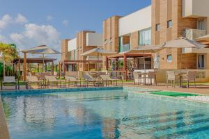 Πισίνα στο ή κοντά στο IT11 Excelente Apartamento 3 Suítes, Vista Mar - Itacimirim