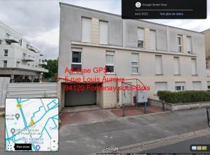Το κτήριο όπου στεγάζεται  το διαμέρισμα
