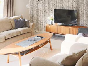 TV a/nebo společenská místnost v ubytování Holiday home LAHOLM VIII