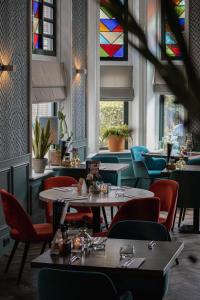 Posezení v ubytování Hotel de Koppelpaarden