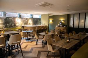 Posezení v ubytování Hotel de Koppelpaarden