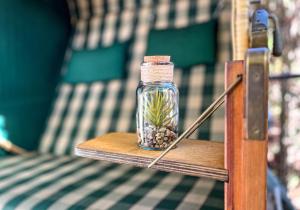 Ein Bett oder Betten in einem Zimmer der Unterkunft Hanse-Haus Wohnung 04