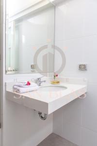 Koupelna v ubytování Hotel San Blas