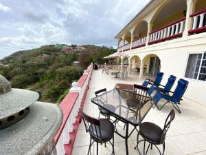 Balkón nebo terasa v ubytování Paradise Villa