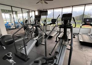 LONGVIEW HOME-STUDIOS tesisinde fitness merkezi ve/veya fitness olanakları