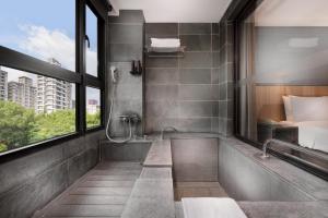Baðherbergi á Four Points by Sheraton Yilan Jiaoxi