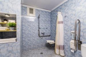 Kúpeľňa v ubytovaní Hotel Sausa