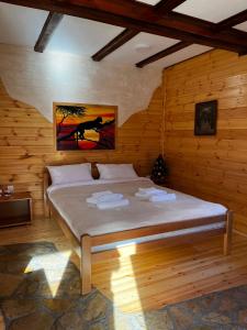 Katil atau katil-katil dalam bilik di Mini 1 apartman Nature Connection Drina