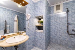 Kúpeľňa v ubytovaní Hotel Sausa