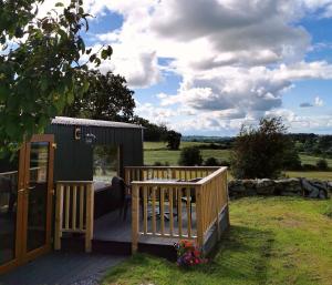 A garden outside BaseGlamp