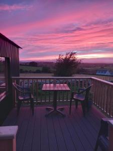 A balcony or terrace at BaseGlamp