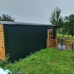 A garden outside BaseGlamp