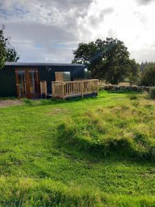 A garden outside BaseGlamp