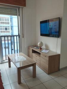 TV a/nebo společenská místnost v ubytování Casa Mel