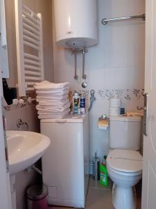 Koupelna v ubytování WING 3 apartman ,,BC ,,