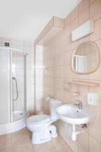 Kúpeľňa v ubytovaní Hotel Alf