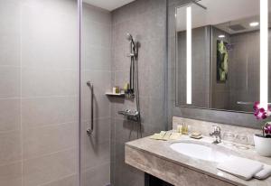 Koupelna v ubytování Hilton Garden Inn Puchong