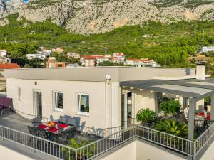 Balkón nebo terasa v ubytování Penthouse Sunset Makarska