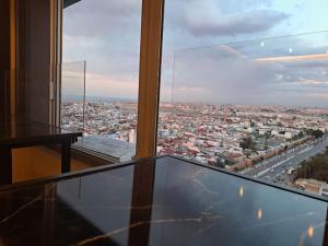 Uma vista geral de Rabat ou a vista da cidade a partir do apartamento