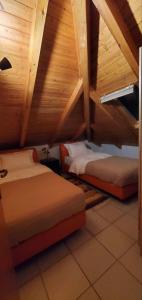 The Wooden Nest Arachovaにあるベッド