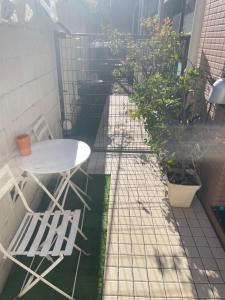 Balkón nebo terasa v ubytování 東洋の家-26 square meter Treadmi Garden House101