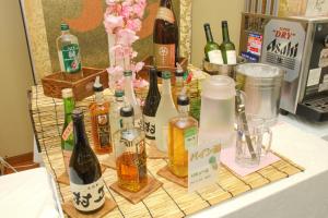 Nápoje v ubytování Dogashima Onsen Hotel
