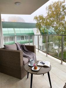 Balkón nebo terasa v ubytování Spa Residence Carbona Apartman 104 + 52 fotografií