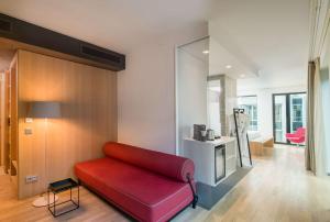 Uma área de estar em Barceló Hamburg
