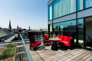 Uma varanda ou terraço em Barceló Hamburg