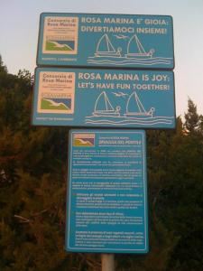 Villa sul mare Rosa Marina tanúsítványa, márkajelzése vagy díja