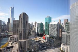 Foto Chicagos asuva majutusasutuse Streeterville 1br w party room nr navy pier CHI-1002 galeriist