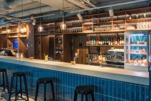 Lounge nebo bar v ubytování Arche Hotel Wrocław Airport