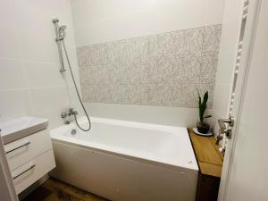 Et badeværelse på DAS Penthouse Otopeni Airport