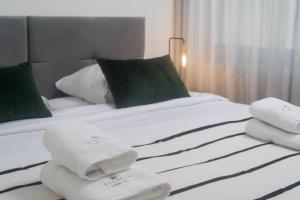 Posteľ alebo postele v izbe v ubytovaní Suncana Villa Sukosan