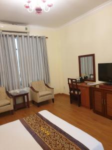 TV/trung tâm giải trí tại Ngọc Lan Hotel