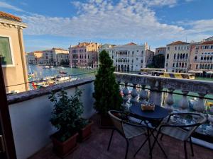 Balkón nebo terasa v ubytování Residenza La Veranda a Rialto