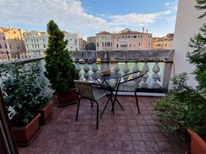 Balkón nebo terasa v ubytování Residenza La Veranda a Rialto