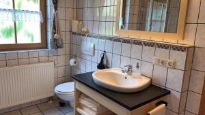 Et badeværelse på Landhaus Killinger