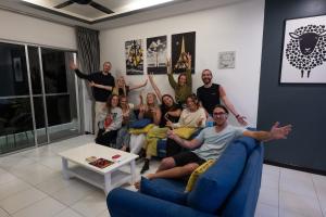 Majutusasutuse A3A Oastel CoLiving külastajad