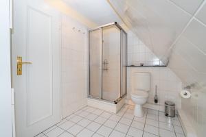 Koupelna v ubytování Westerhörn 46 22