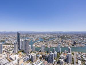 Vista generica su Gold Coast o vista sulla città dall'interno dell'appartamento