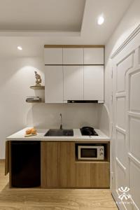 Nhà bếp/bếp nhỏ tại NB APARTMENT-LINH LANG