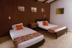 Letto o letti in una camera di Tuki Hostel & Lounge
