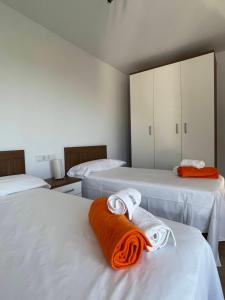 Posteľ alebo postele v izbe v ubytovaní LA MESA