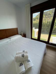 Posteľ alebo postele v izbe v ubytovaní LA MESA